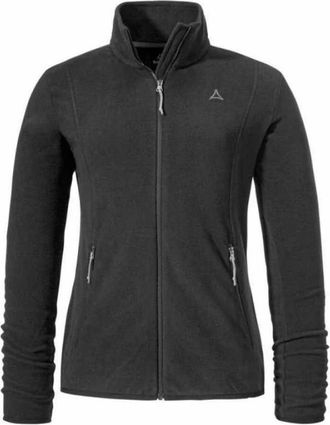 Sch&ouml;ffel Fleece Jk Style Ash WMS - Dames - Sweatshirts & Hoodies - Zwart - Maat: XL Fleece