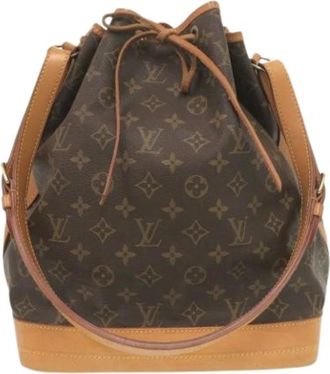 Louis Vuitton Pre-owned Bucket Bags, female, Brown, Size: ONE SIZE Pre-owned Bucket Bag