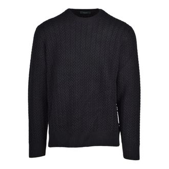 Zanone Heren, Truien, Zwart, Maat: XL Wol