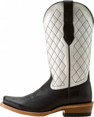 Ariat Womens Futurity Denton Boots In Little Black Dress/bright Pearl