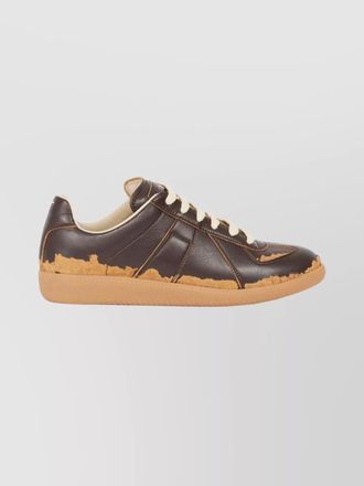 Maison Margiela leather low-top sneakers