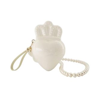 Simone Rocha Claddagh Crossbody - Bags - Mujer - Beige - ONE SIZE