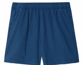 SAVE KHAKI UNITED Mens Supima Fleece Short In Lake