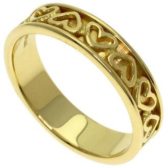 Tiffany & Co. Heart Yellow Gold (18K) Band Ring (Pre-Owned)