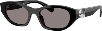 Miu Miu Sunglasses, unisex, Black, Size: 53 MM MU A03S Sunglasses