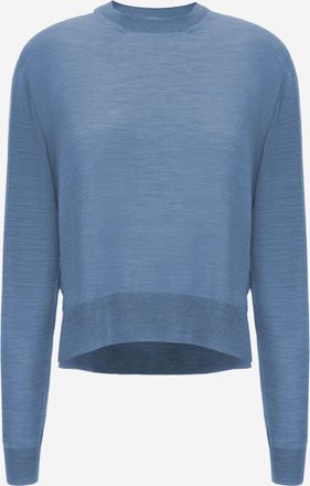 Jil Sander trui van een wol- en kasjmiermix