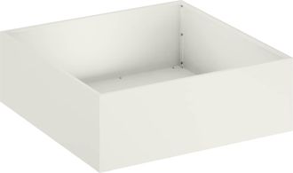 vidaXL Macetero De Jard&iacute;n Blanco 40 X 40 X 20 Cm Vidaxl