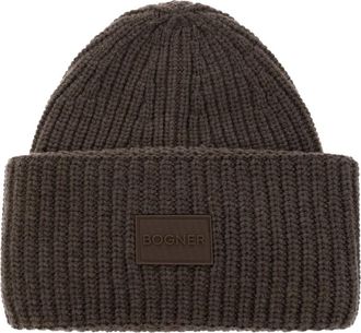 Bogner Larah Muts - Dames - Hoeden - Bruin - ONE Size - Wol - Accessoires