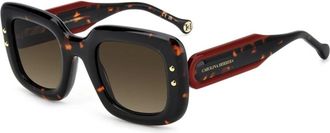 Carolina Herrera Authentieke Bril met Topkwaliteit - unisex - Zonnebrillen - Bruin - 49 MM - Accessoires