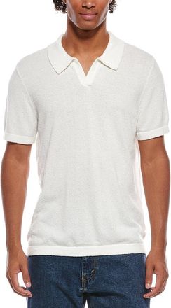 Onia Boucle Knit Johnny Polo Shirt