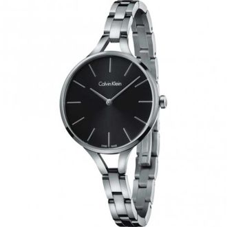 Calvin Klein Modern Quartz Horloge - Dames - Horloges - Grijs - ONE Size - Accessoires