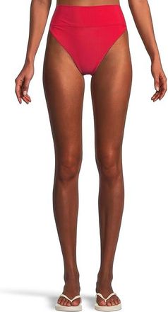 Beach Riot Highway Bottoms Womens Swimwear Red : SM, Nylon/Lycra