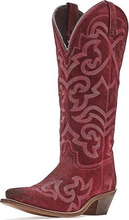 Laredo Sierra Rose Womens Boots Red : 7.5 B - Medium, Leather