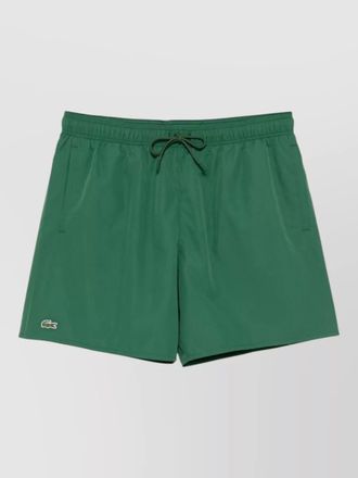 Lacoste logo swim shorts