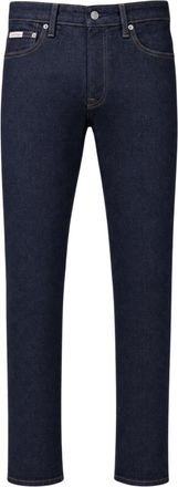 Calvin Klein Jeans Slim-fit Jeans - Heren - Slim Fit Jeans - Blauw - W33 L32 - Katoen - Jeans