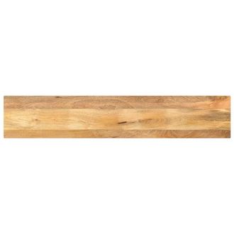 Berkfield Home Table Top 180x20x3.8 cm Rectangular Solid Wood Mango in Brown