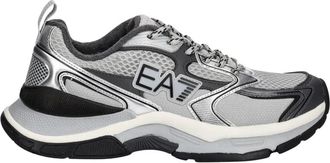 Emporio Armani Lage Sneakers - Heren - Sneakers - Veelkleurig - 36 EU - Leer - Schoenen