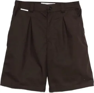 GR10K Gr10K, Korte Broeken, Heren, Bruin, S, Katoen, 11000 Replicated Shorts Seizoensgebonden