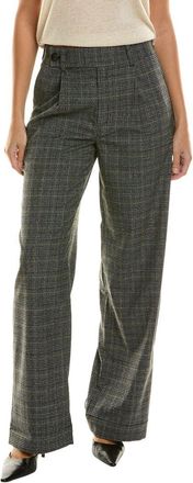 Proenza Schouler White Label Plaid Suiting Blazer