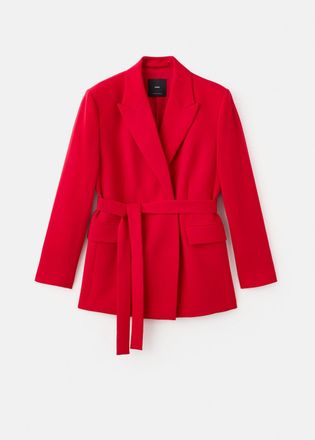 Mango Blazer completo foulard rosso - Donna - XXS - MANGO