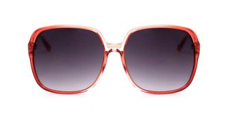 Linda Farrow MATTHEW WILLIAMSON MW66 C11 Womens Sunglasses Orange Size 60