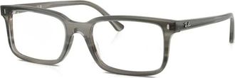 Ray-Ban Vierkant Optisch Montuur - unisex - Brillen - Grijs - 54 MM - Accessoires