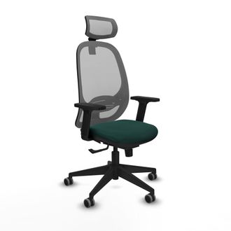 Piqueras y Crespo Silla De Oficina Piqueras Y Crespo Cilanco Gris Malla Cuero