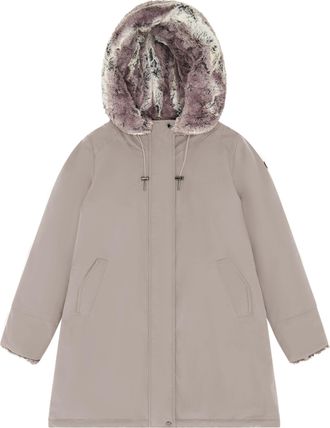 Canadian Audry 6.0 Faux-Fur Hooded Short Coat