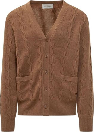 Ami Cardigans - Heren - Vesten - Bruin - L - Truien & Vesten