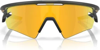 Oakley Gender Inclusive Sphaera 36mm Polarized Rectangle Shield Sunglasses in Matte Olive Ink/prizm 24K at Nordstrom