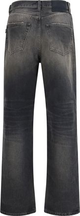 Haikure Mens Loose Jeans Pasadena Black Cotton