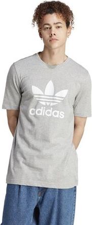 adidas Mens adidas Originals Big Trefoil Short Sleeve T-Shirt - White/Grey Size XXL
