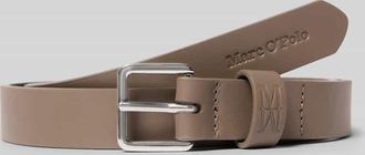 Marc O'Polo G&uuml;rtel aus echtem Rindsleder in Taupe, Gr&ouml;&szlig;e 100