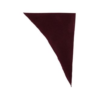 Roberto Collina Triangular Knitted Scarf