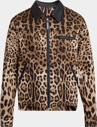 Men's Dolce & Gabbana Leather Jackets - up to −78% | Stylight Men's Dolce & Gabbana Leather Jackets - up to −78% | Stylight