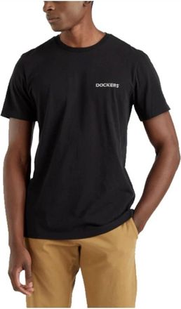 Dockers Tops, Heren, Zwart, L, Katoen, T-Shirts