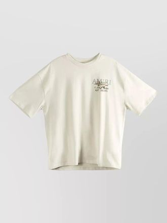 Amiri dreams and hope graphic print t-shirt shirt