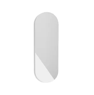 HERDASA Espejo De Pared, De La Colecci&oacute;n Mixes, Fabricado En Mdf Lacado En Color Blanco