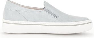 Gabor Damesloafer met Optifit-voetbed - Dames - Loafers - Blauw - 41 EU - Su&egrave;de - Schoenen