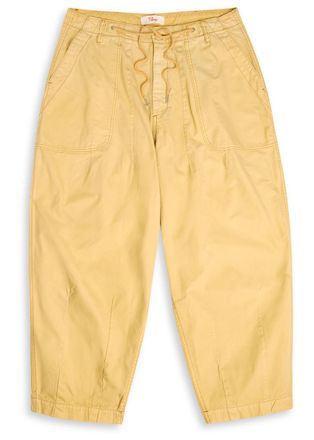 Cherry Los Angeles Parachute Cotton-twill Trousers - Tan - 36 (W36 / XL)