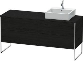 Duravit Duravit Xsquare Mueble Bajo Lavabo Consola, Apoyado En El Suelo