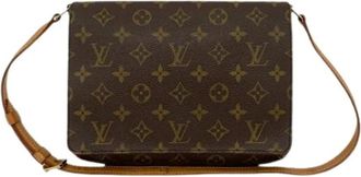 Louis Vuitton Pre-owned Cross Body Bags, female, Brown, Size: ONE SIZE Pre-owned Vintage Cross Body Bag