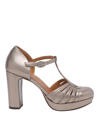 Chie Mihara bronze uyello pumps