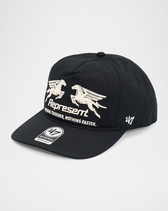 Represent Men & apos;s Pegasus Embroidered Baseball Cap