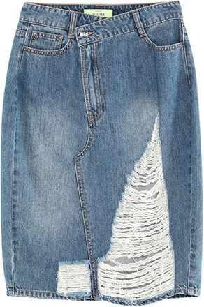 Twin-Set BOTTOMWEAR - Denim skirts sur YOOX.COM