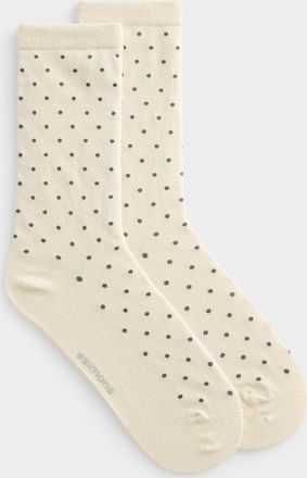Simons Womens Pin dot socks