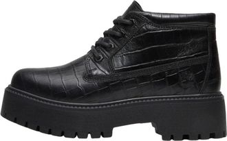 Timberland (WMNS) Timberland Stone Street Platform Mid Boot Black TB0A43RRW02