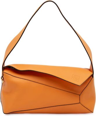 Loewe Pre-owned Loewe Calfskin Puzzle Hobo Ladies 52217