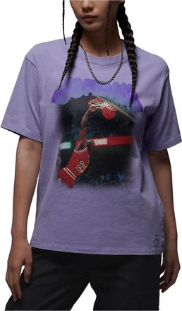 Nike Jordan (WMNS) Air Jordanitage Graphic T-Shirt Purple FB5138-500