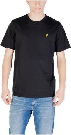Lyle & Scott T-shirt met korte mouwen - Heren - T-shirts - Zwart - M - Katoen - Tops
